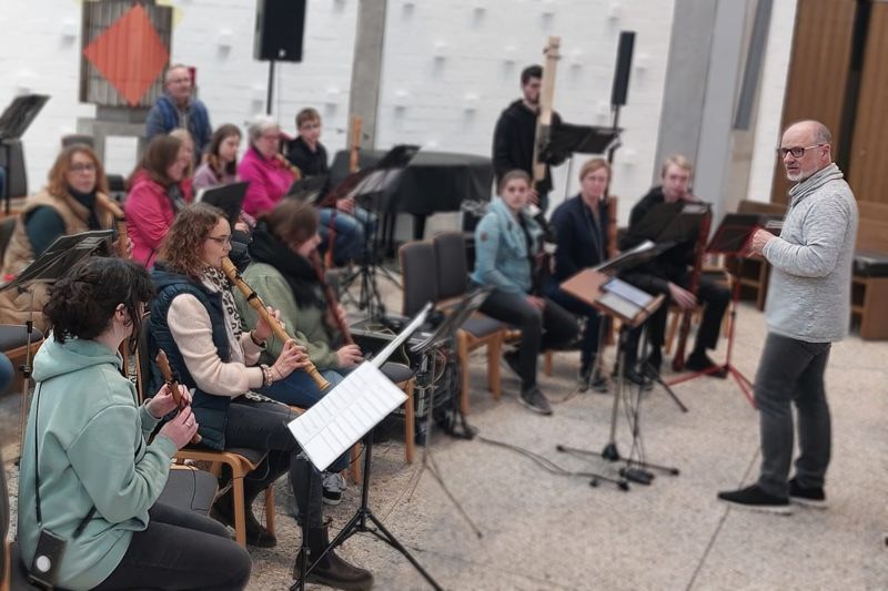 Workshop mit Ralf Bienioschek in der Heilig Geist Kirche